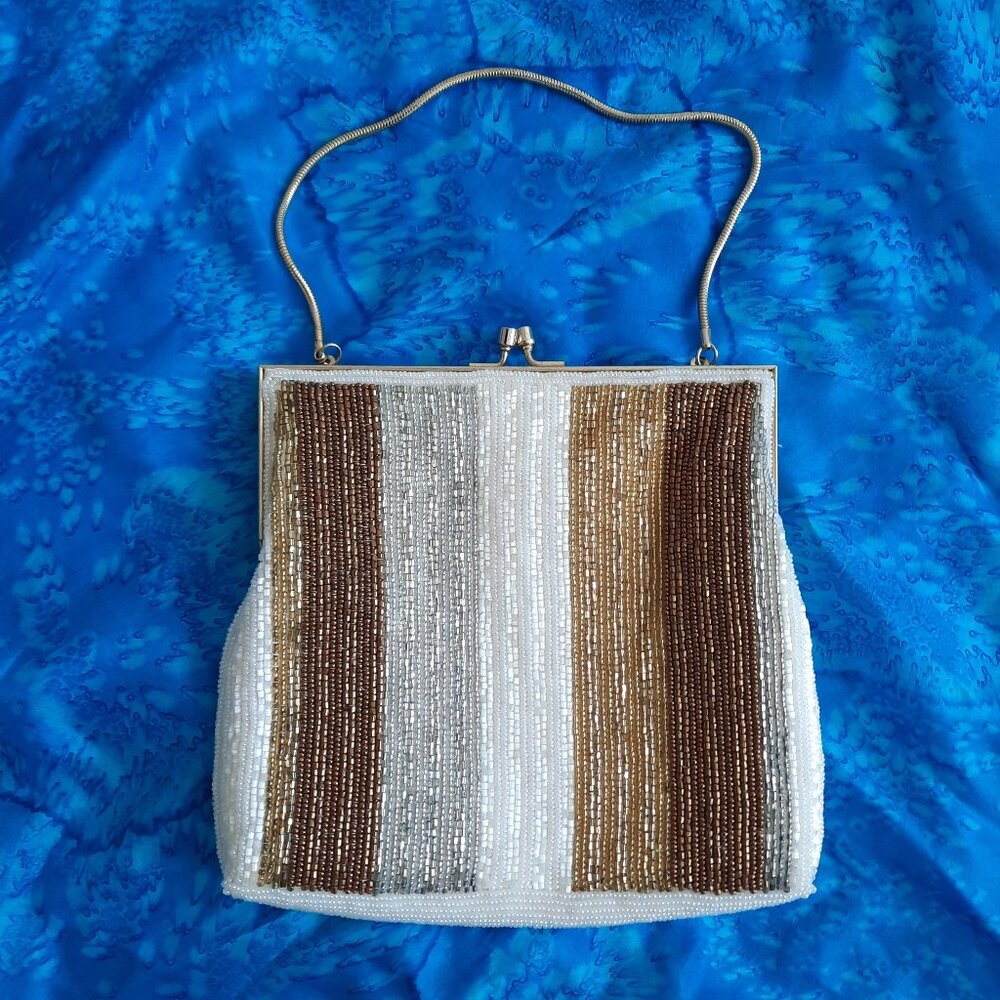 Styled by Du Val Bead Handbag